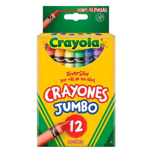 Crayones Jumbo 12 piezas Crayola
