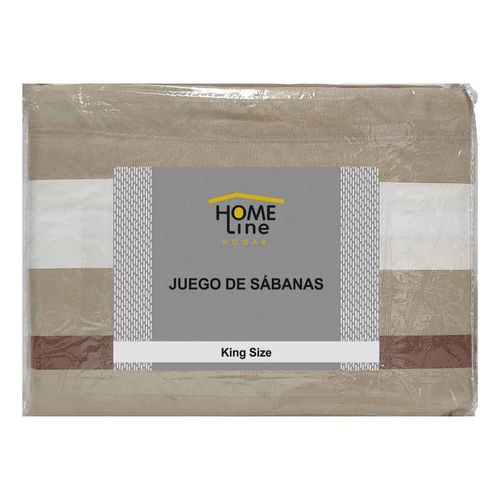 Juego de Sábanas Home Line King Size Palenque
