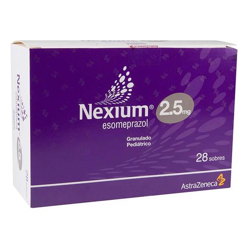 Granulado Pediátrico Nexium 2.5mg Caja con 28 Sobres