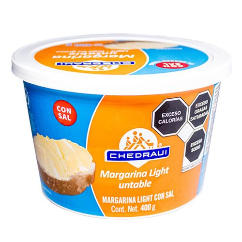 Margarina Selecto Chedraui Baja en Grasa de 400g