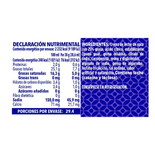 Crema Alpura Entera 900ml