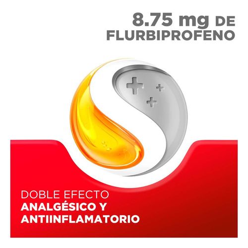 Pastillas Graneodín F para Dolor de Garganta Sabor Naranja 16 Pastillas