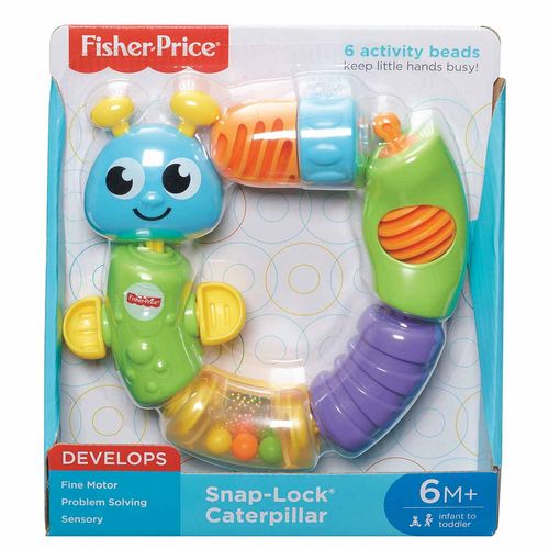 Juguete para Bebés Fisher-Price Oruga Cadena de Colores