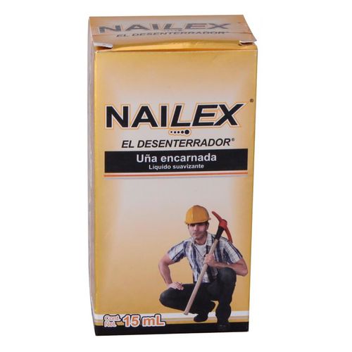 Desenterrador Líquidos Nailex que Suaviza Uñas Encarnadas 15ml