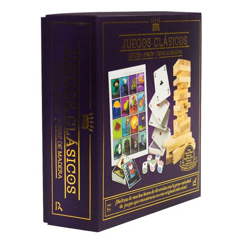 Juegos Clásicos Novelty 3 en 1