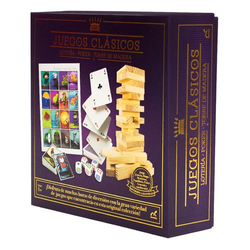 Juegos Clásicos Novelty 3 en 1