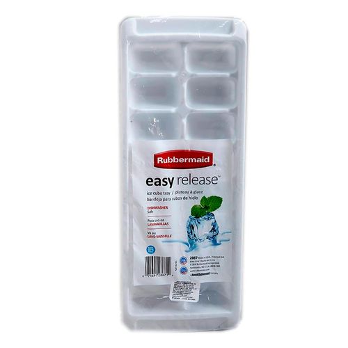 Charola Rubbermaid Hielos Plástico Blanco