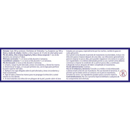 Lamisil Crema para Pie de Atleta 30g