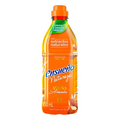 Suavizante de Telas Ensueño Natureza de Origen Vegetal Avena + Almendra 850ml