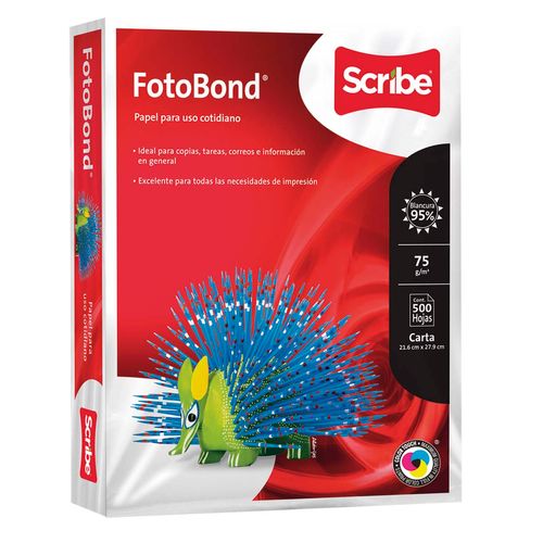 Papel Bond FotoBond Scribe 500 Hojas