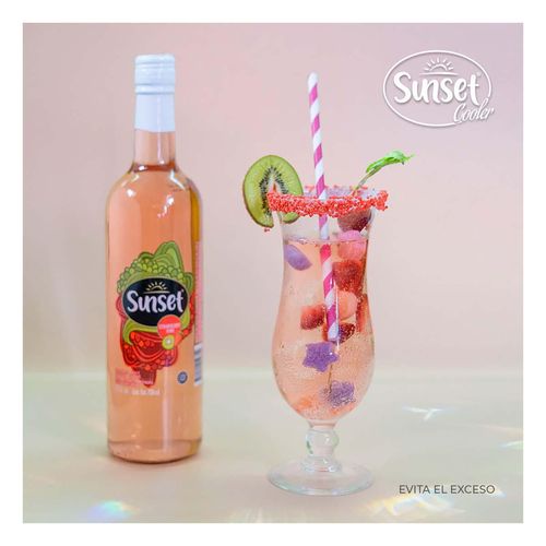Cooler Sunset Strawberry Kiwi 750ml