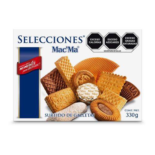 Galleta MacMa Selecciones Finas Surtidas 330g