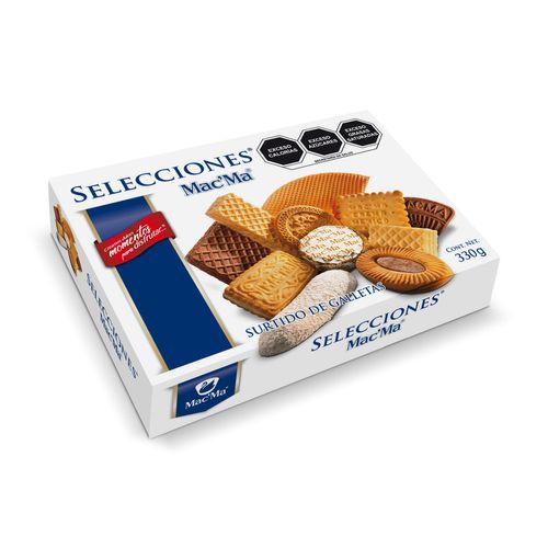 Galleta MacMa Selecciones Finas Surtidas 330g