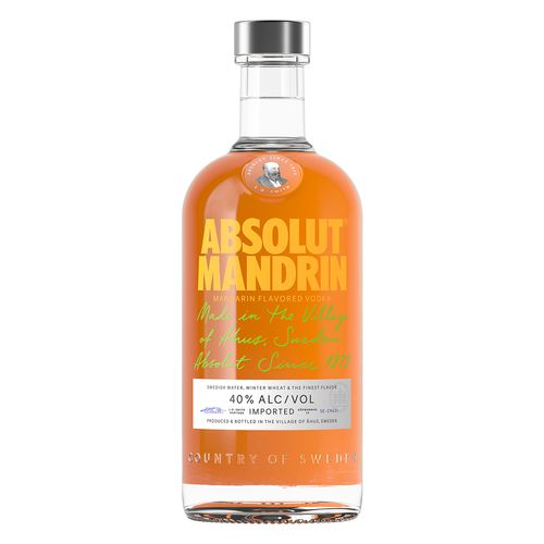 Vodka Absolut Mandarin 750ml