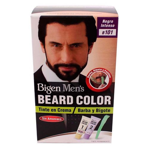 Tinte para Caballero Bigen Men Barba Negro Intenso 40g