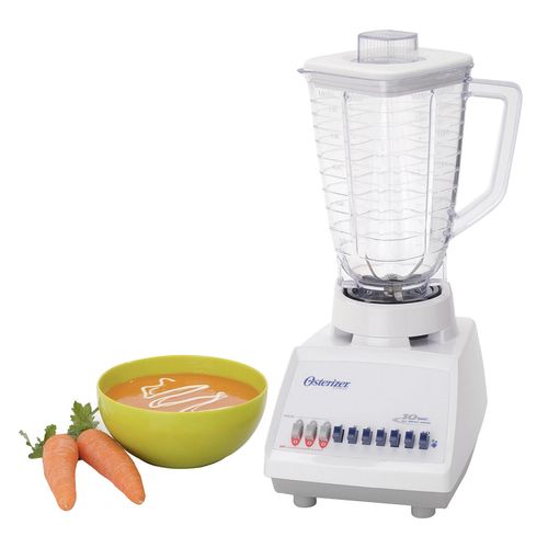 Licuadora Oster 10 Velocidades 550W Slant Blanco 4108