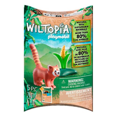 Figura Playmobil Panda Rojo 71071