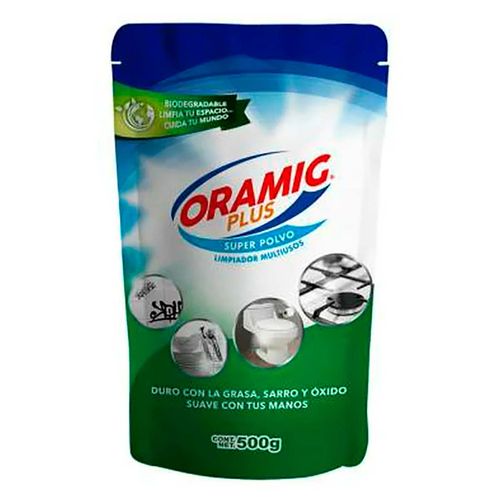 Limpiador en Polvo Oramig Plus Polvo 500g