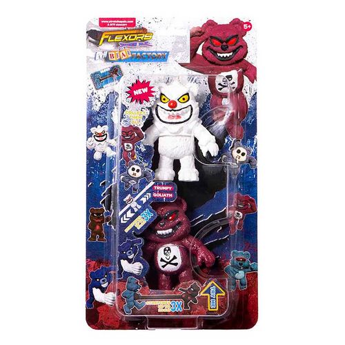 Figuras Flexors Mini 2 Pack 4" Osos
