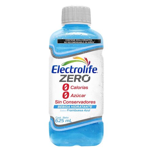 Bebida Rehidratante Electrolife sabor Frambuesa Azul 625ml