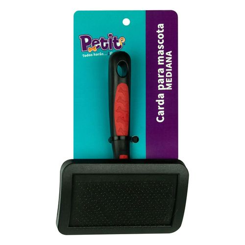 Cepillo Petit Tipo Carda Mediano Perro