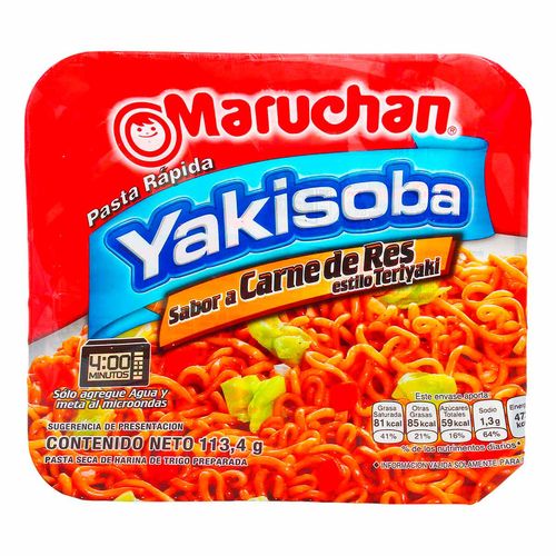 Sopa Maruchan Res Estilo Teriyaqui 113.4g