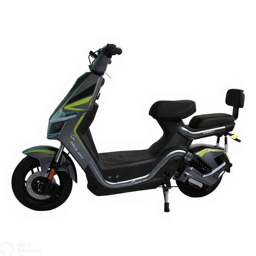 Motocicleta LM Eléctrica Lmr-Fo Color Gris