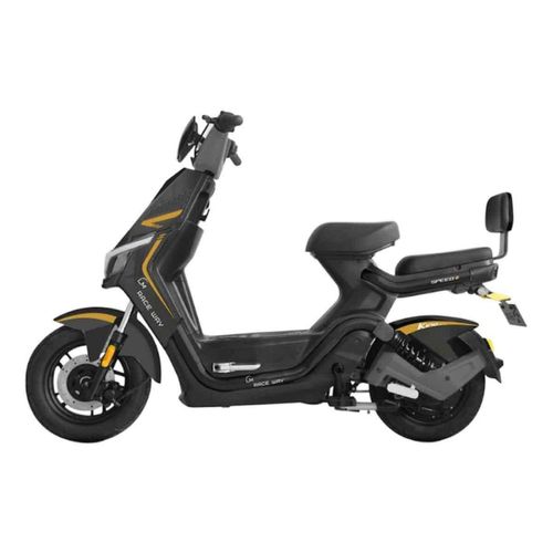 Motocicleta LM Eléctrica Lmr-Fo Color Negra