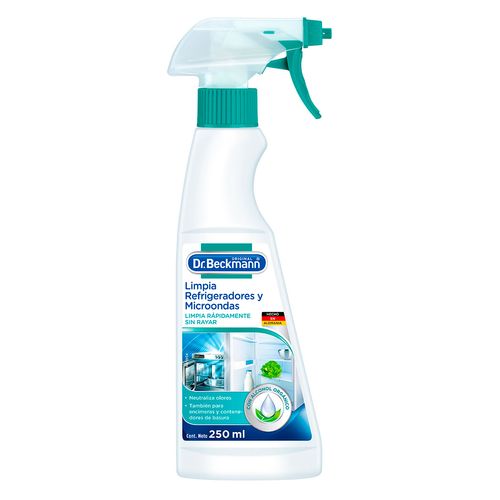 Limpiador de Refrigeradores Líquido Dr. Beckmann para Refrigeradores y Microondas 250ml