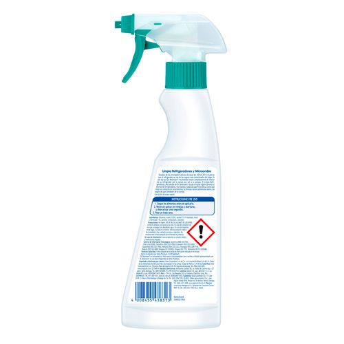 Limpiador de Refrigeradores Líquido Dr. Beckmann para Refrigeradores y Microondas 250ml
