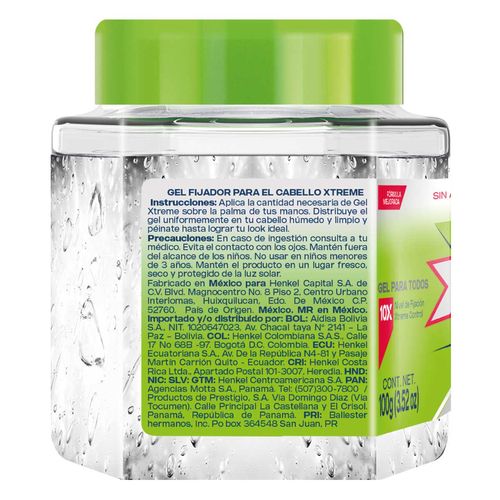 Gel para Peinar Xtreme Professional 100g