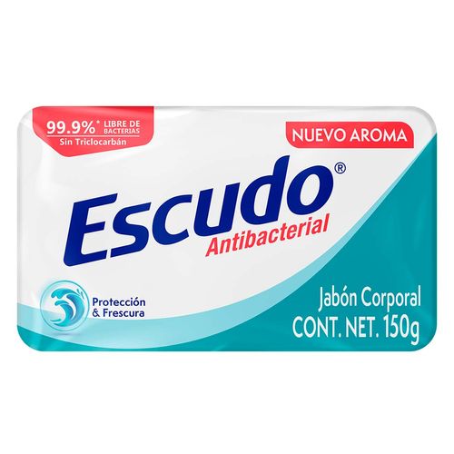 Jabón en Barra Escudo Antibacterial Frescura 150g