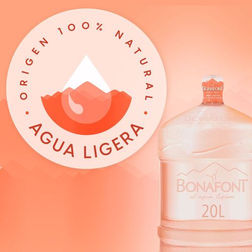 Agua Natural Bonafont 20L (Líquido)