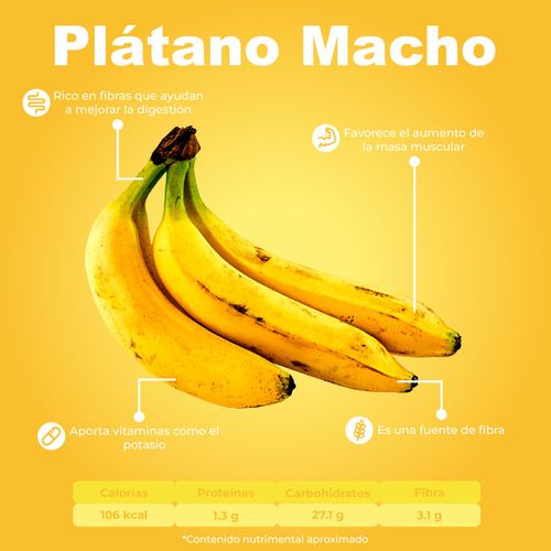 Plátano Macho por Kg