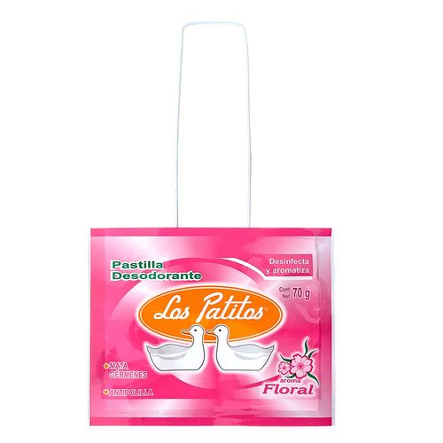 Pastilla Sanitaria Los Patitos Aromatizante 70g