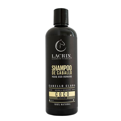 Shampoo de Caballo Lacrin Coco Cabello Claro 500ml