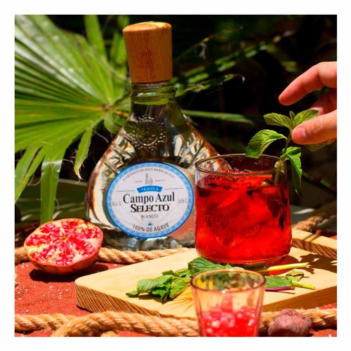Tequila Campo Azul Selecto Blanco 100% Agave 750ml