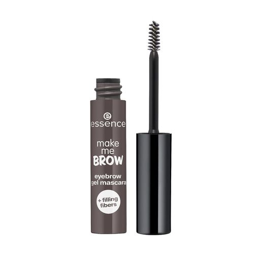 Máscara para Cejas Essence Make Me Brow Gel + Filling Fibers Tono 04
