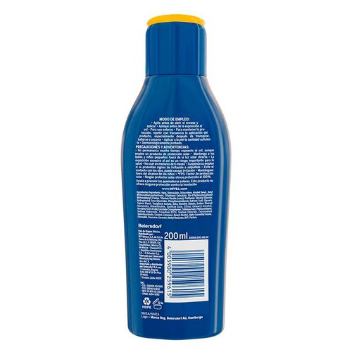Protector solar corporal NIVEA SUN Protect & Moisture FPS30 200ml