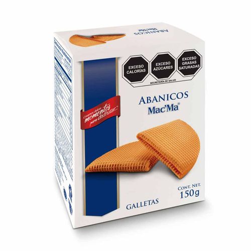 Galleta MacMa Abanicos Finas 150g