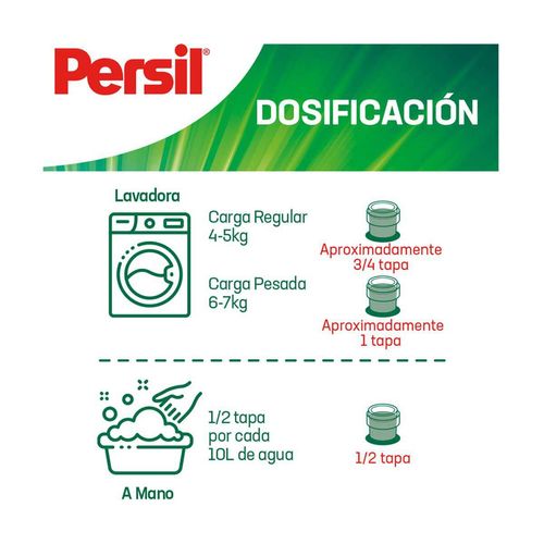 Detergente Líquido Persil Universal Acción Profunda Plus Repuesto 830ml