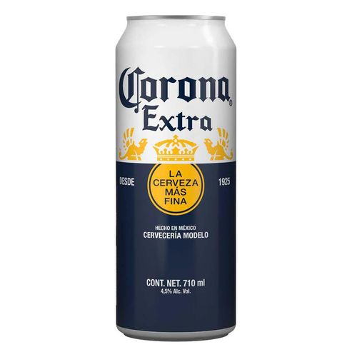 Cerveza Corona Extra 1 Pieza Lata 710ml