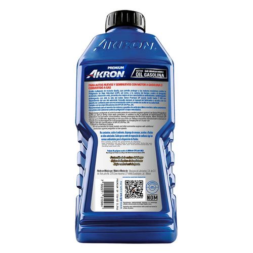 Aceite AKRON Premium 15W40 946 ML