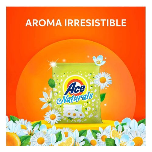 Detergente en Polvo Ace Naturals Aroma A Manzanilla 800g