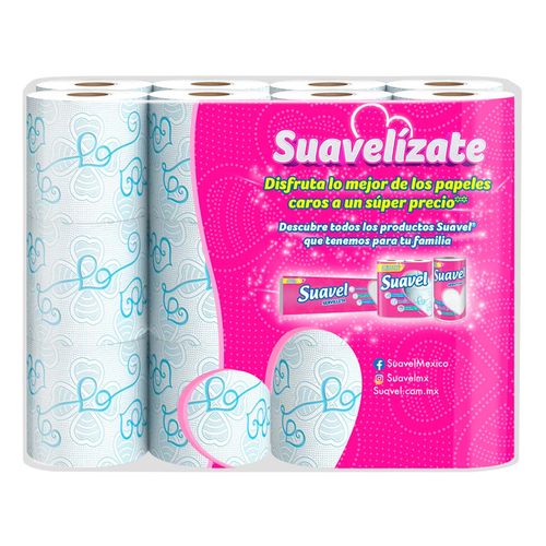 Papel Higiénico Suavel 24 Rollos