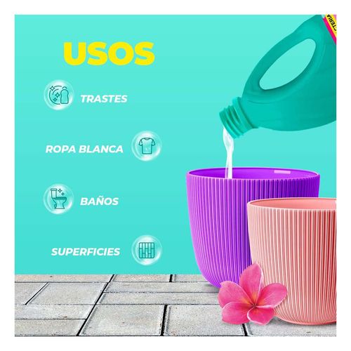 Blanqueador Líquido Cloralex Aromas Floral 2L