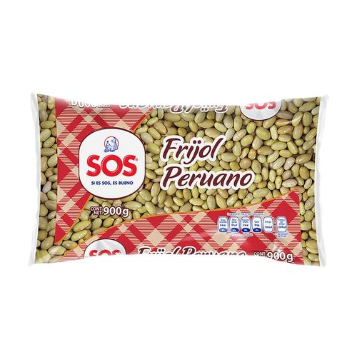 Frijol SOS Peruano 900g