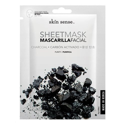 Mascarilla Facial en Tela Skin Sense Carbón Activado 25g