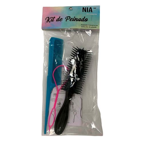 Cepillo para Cabello Nía 3 Piezas