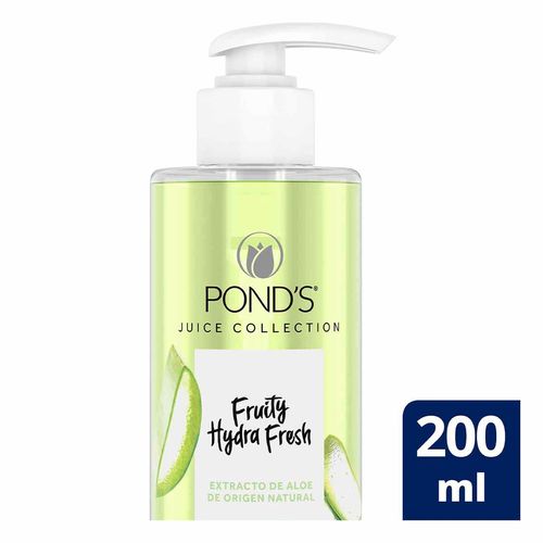Gel Limpiador Facial Pond's Fruity Hydra Fresh Aloe 200ml